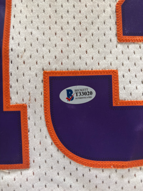 Steve Nash Dual Autograph Suns Jersey w/ Beckett COA