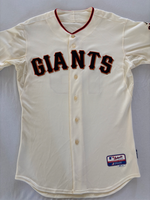 Omar Vizquel Autograph Giants Jersey w/ Beckett COA