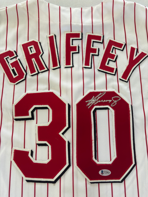 Ken Griffey Jr. Autograph Reds Jersey w/ Beckett COA