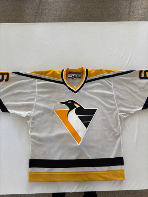 Mario Lemieux Autographed Penguins Jersey
