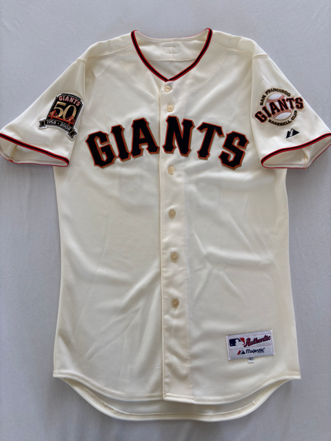 Omar Vizquel Autograph Giants Jersey w/ Beckett COA
