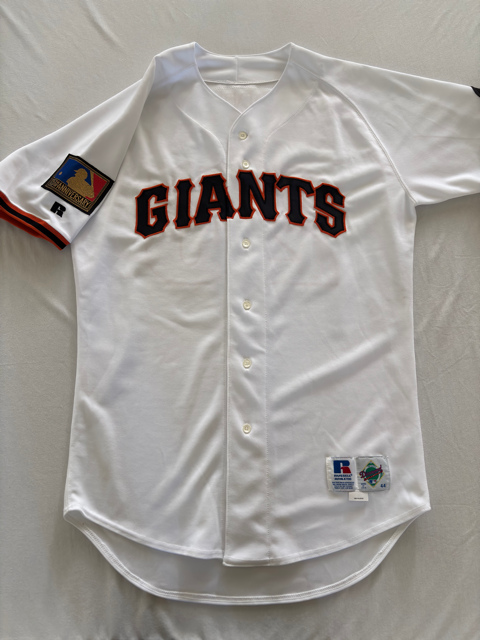 Barry Bonds Autograph 125th Anniversary Giants Jersey