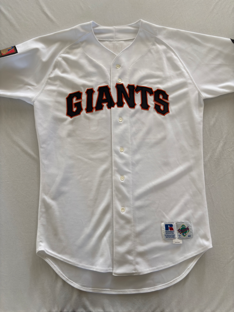 Barry Bonds Autograph 125th Anniversary Giants Jersey