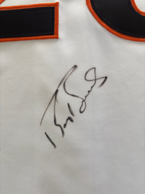 Barry Bonds Autograph 125th Anniversary Giants Jersey