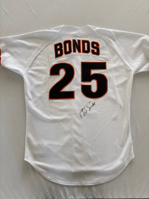 Barry Bonds Autograph Giants Jersey