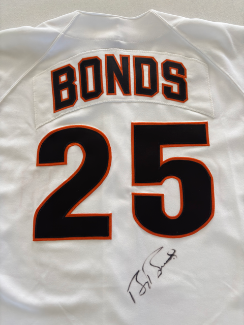 Barry Bonds Autograph Giants Jersey