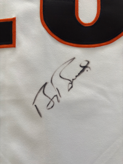 Barry Bonds Autograph Giants Jersey