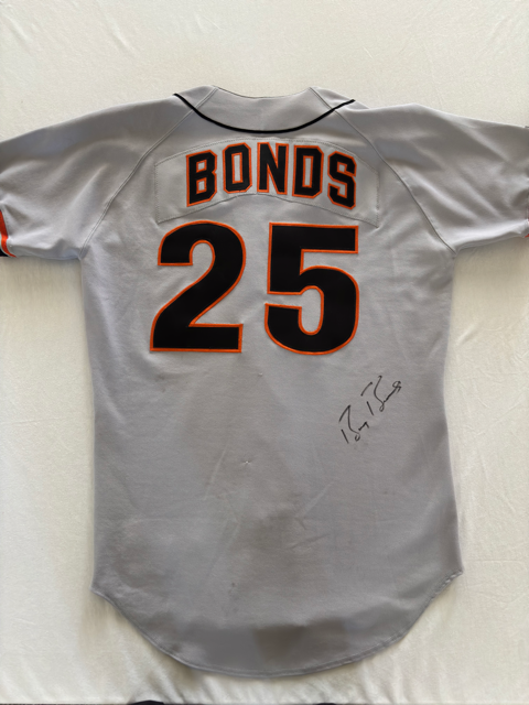 Barry Bonds Autograph Giants Jersey
