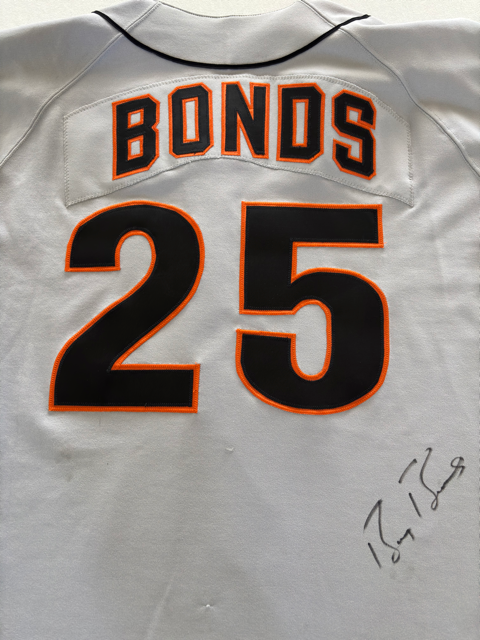 Barry Bonds Autograph Giants Jersey