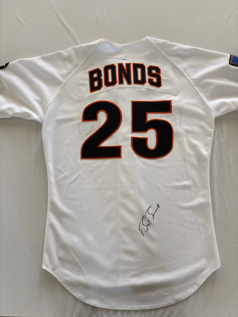 Barry Bonds Autograph Giants Jersey