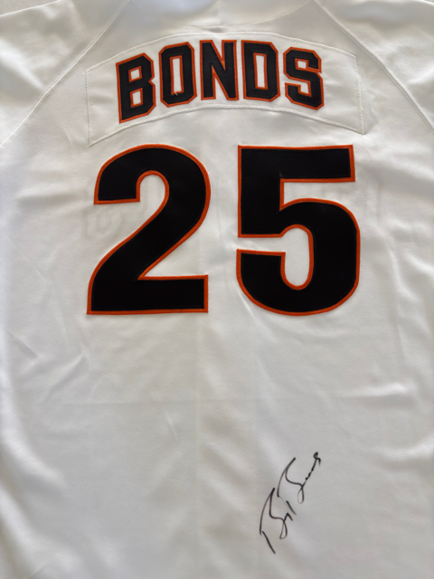 Barry Bonds Autograph Giants Jersey