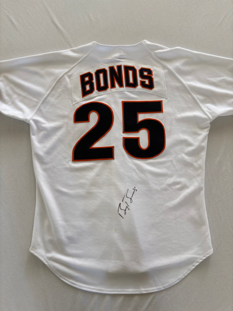 Barry Bonds Autograph Giants Jersey