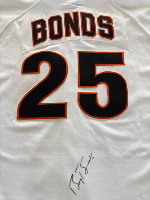 Barry Bonds Autograph Giants Jersey