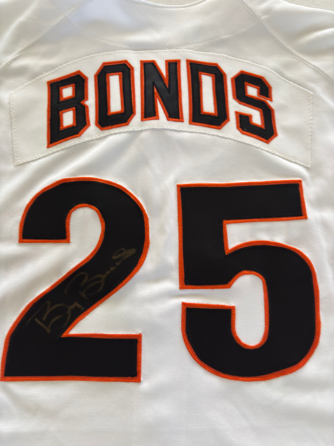 Barry Bonds Autograph Giants Jersey