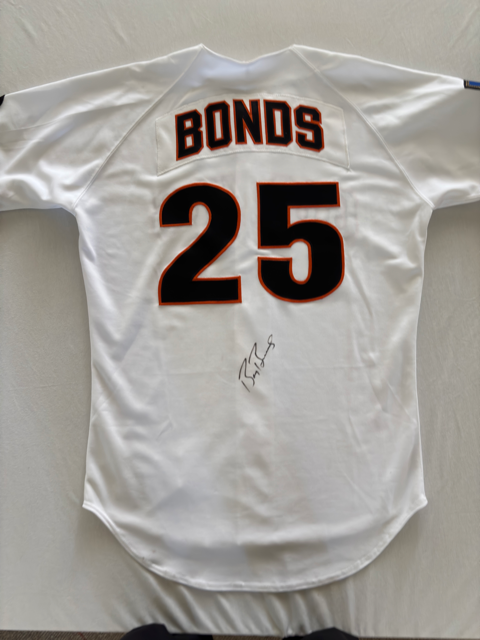 Barry Bonds Autograph Giants Jersey