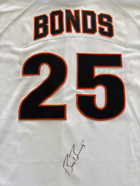 Barry Bonds Autograph Giants Jersey