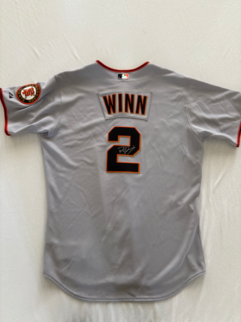 Randy Winn Autograph Giants Jersey
