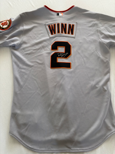 Randy Winn Autograph Giants Jersey