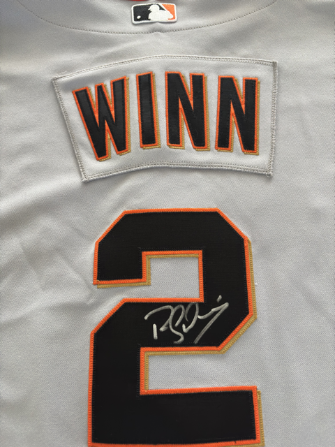 Randy Winn Autograph Giants Jersey