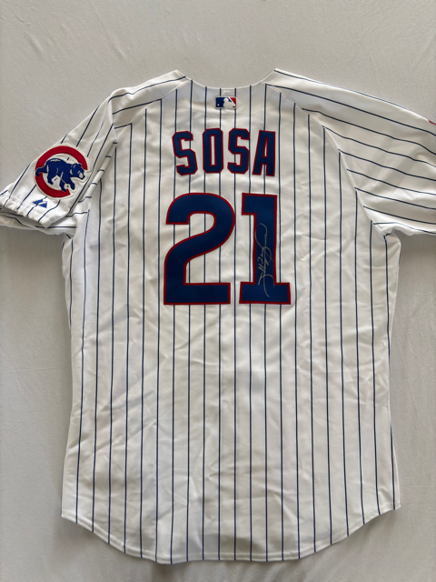 Sammy Sosa Autograph Cubs Jersey