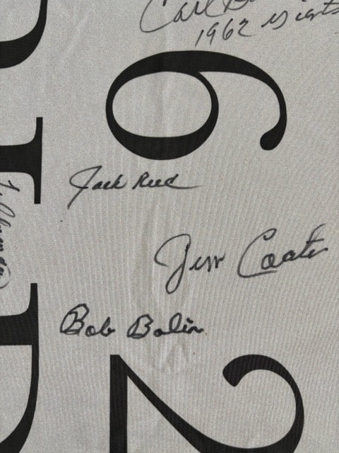 1962 World Series Reunion Autograph Banner w/ Beckett LOA