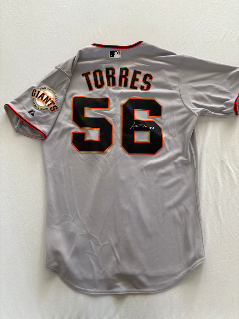 Andres Torres Autograph Giants Jersey
