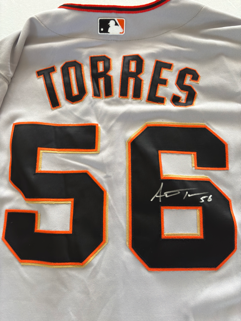 Andres Torres Autograph Giants Jersey