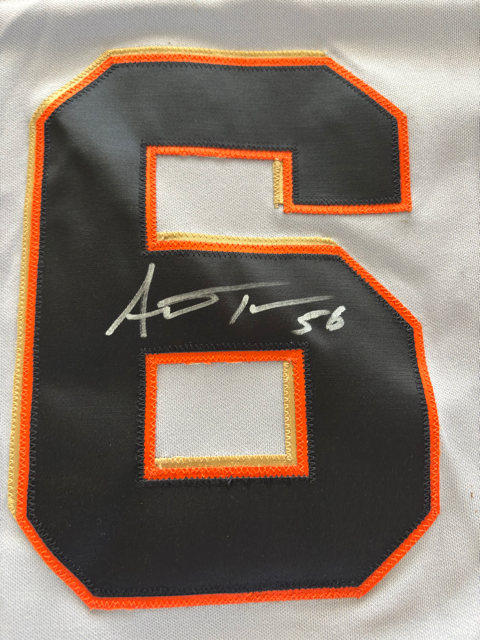 Andres Torres Autograph Giants Jersey