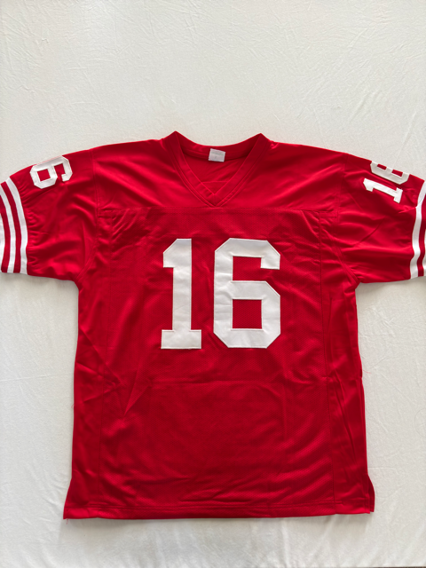 Joe Montana Career Achievements Replica Jersey
