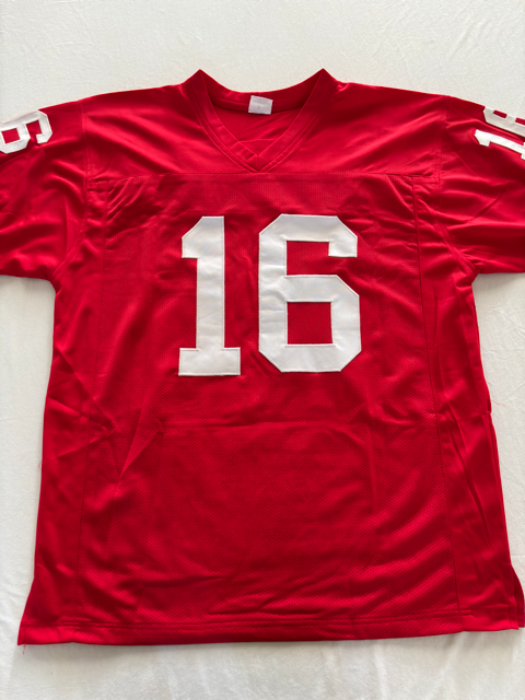Joe Montana Career Achievements Replica Jersey