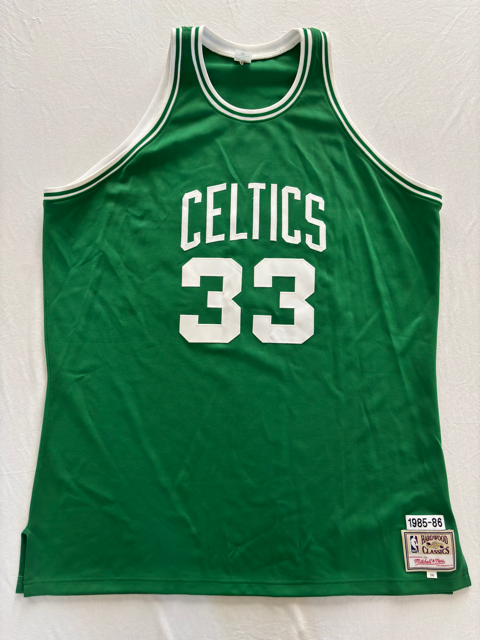 Larry Bird Mitchell & Ness Hardwood Classics Celtics Jersey