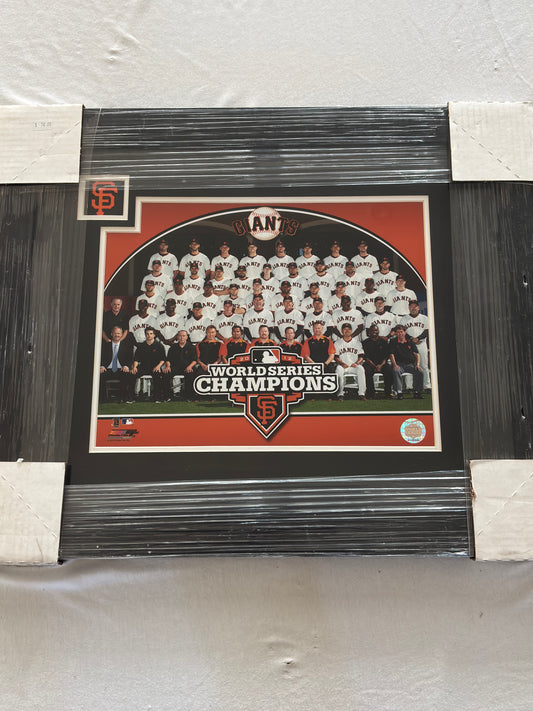 San Francisco Giants 2012 World Series Team Framed Portrait