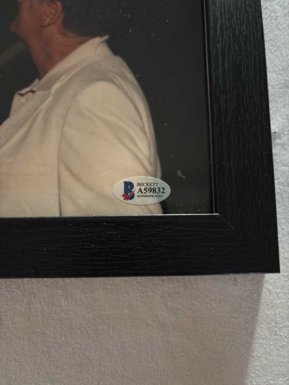 Ted Williams Autograph Photo w/ Beckett LOA