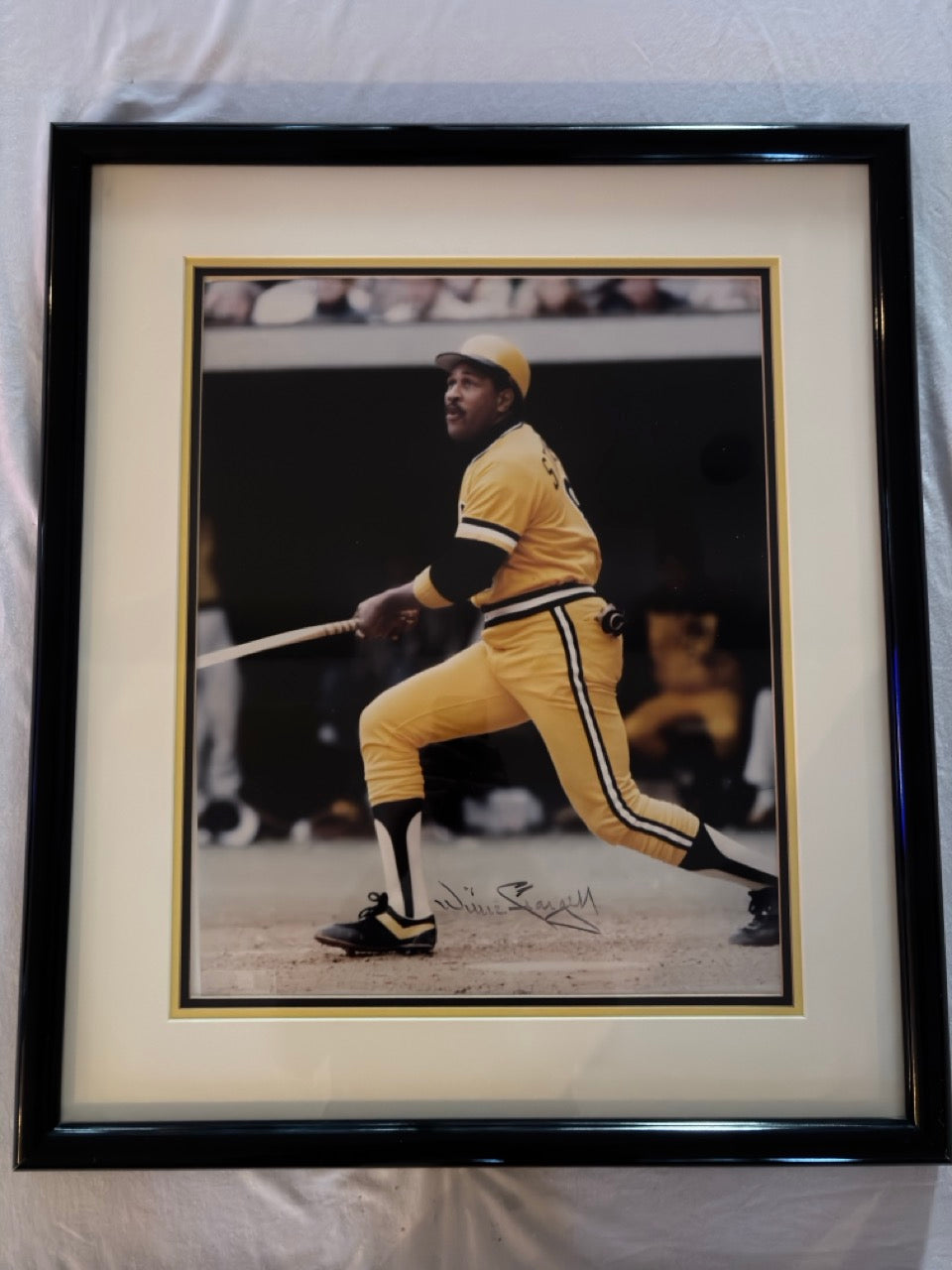 Willie Stargell Autograph Framed Photo