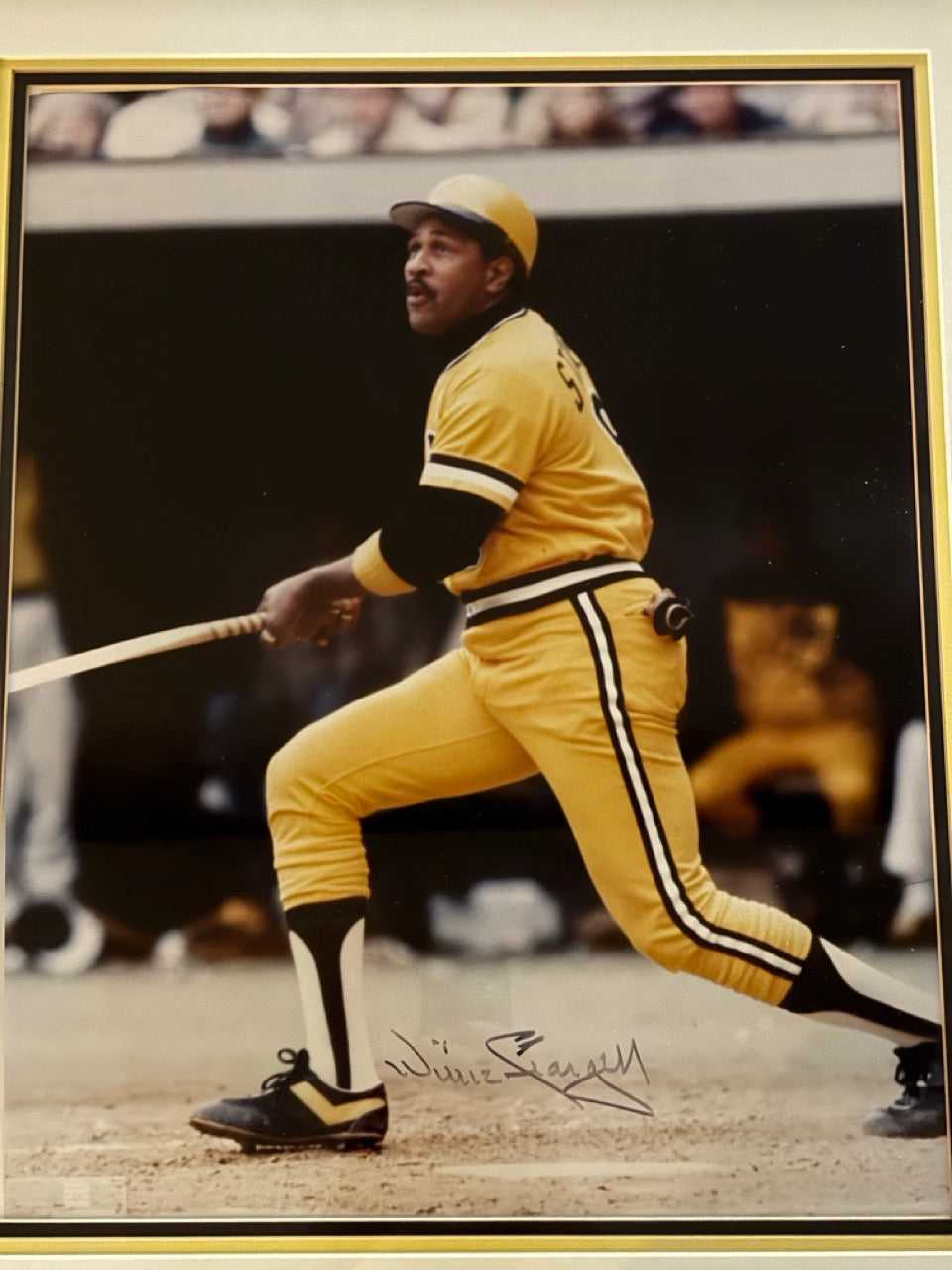 Willie Stargell Autograph Framed Photo