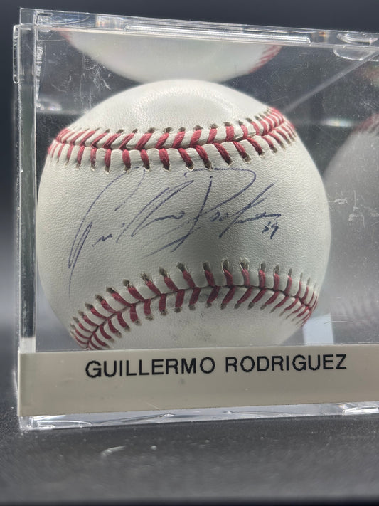 Guillermo Rodriguez Autograph Baseball
