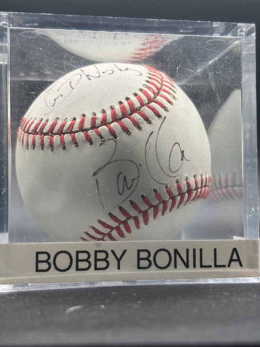 Bobby Bonilla Autograph Baseball
