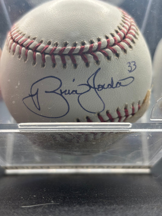 Brian Jordan Autograph Baseball