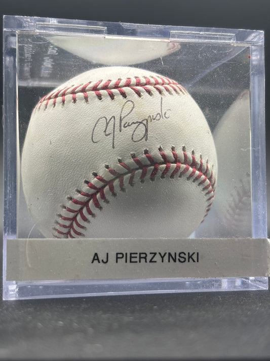 A.J. Pierzynski Autograph Baseball