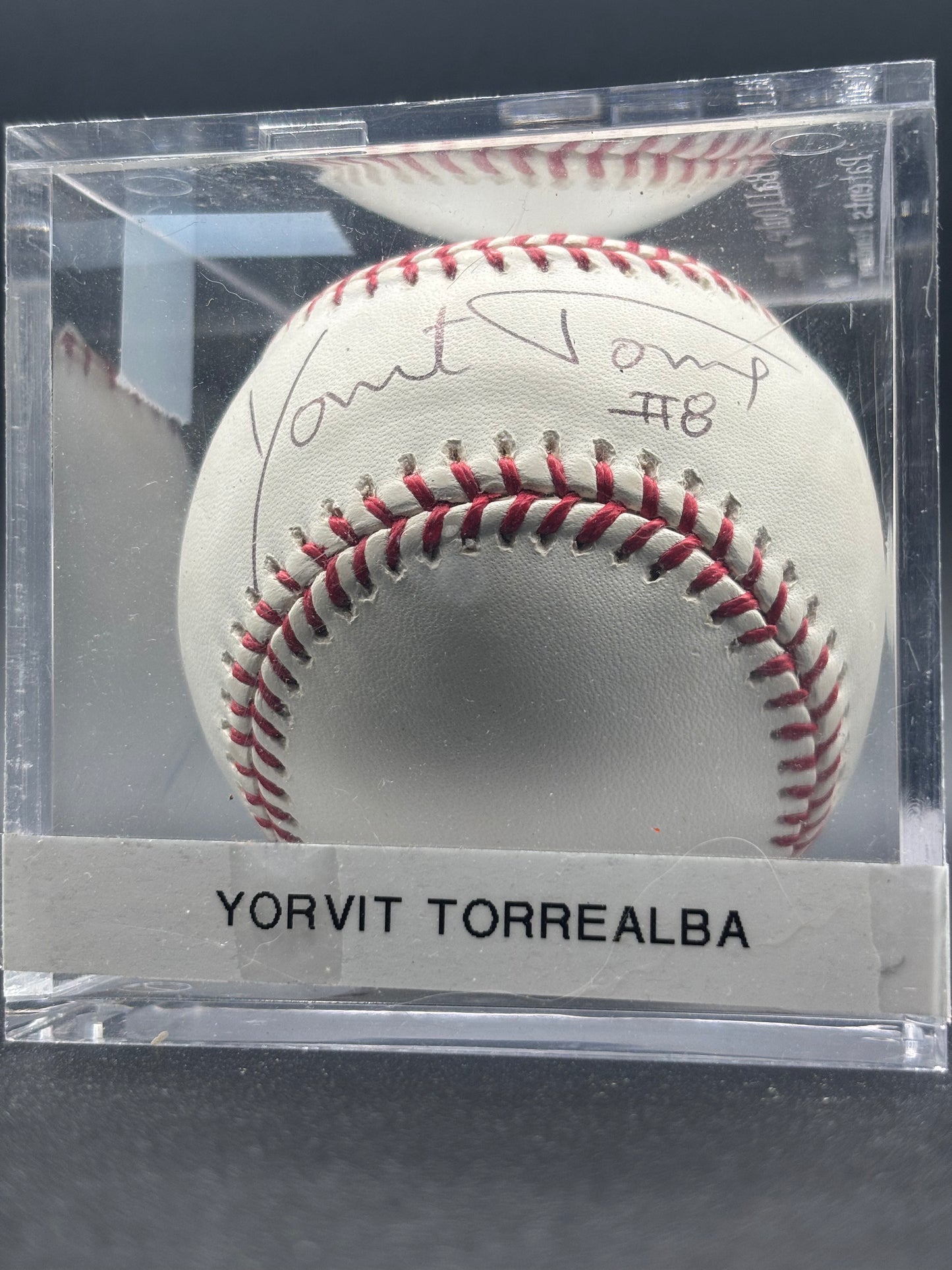 Yorvit Torrealba Autograph Baseball