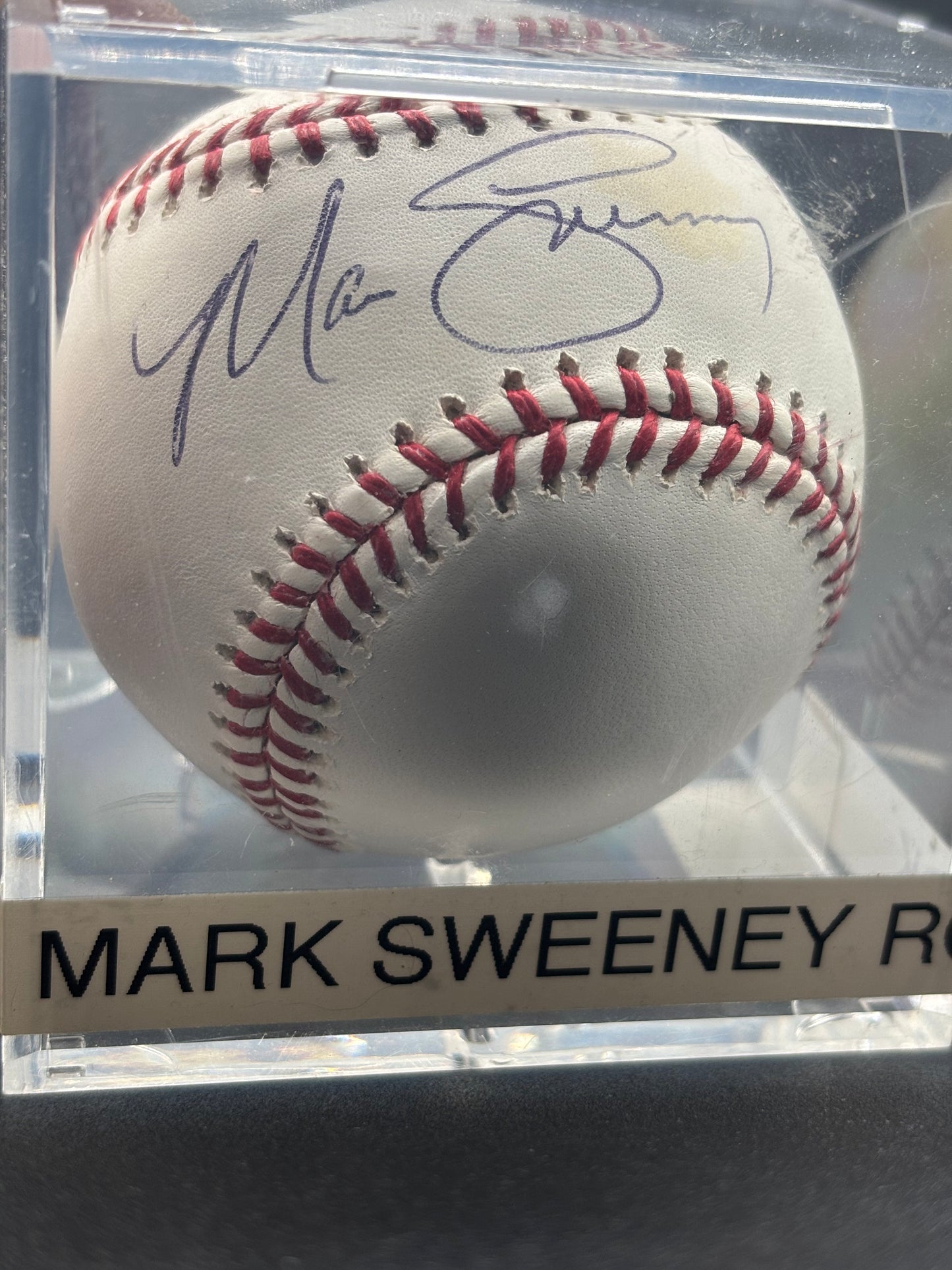 Mark Sweeney Autograph Baseball