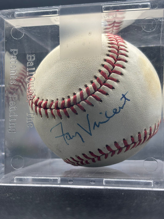 Fay Vincent Autograph Baseball