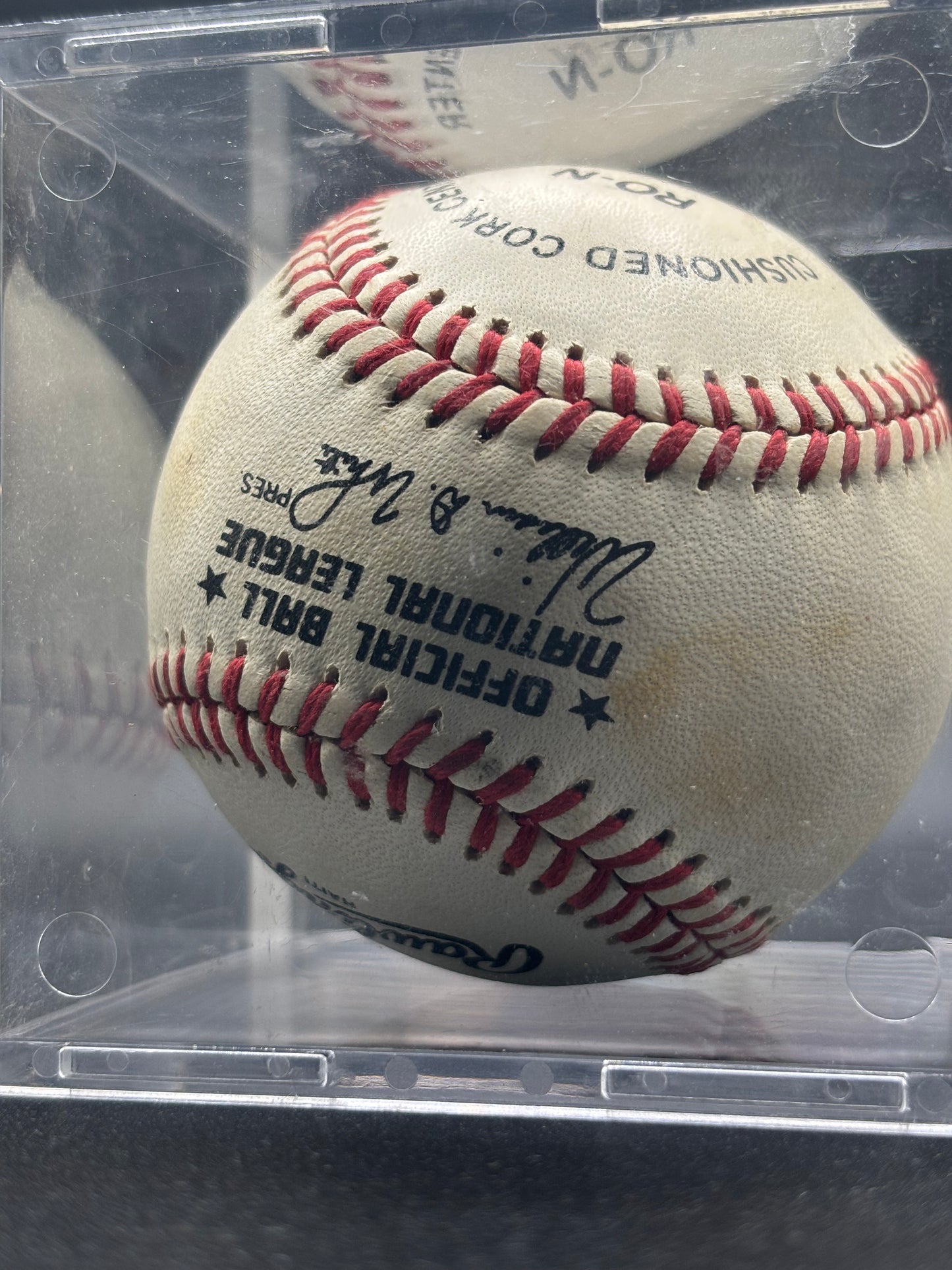 Fay Vincent Autograph Baseball