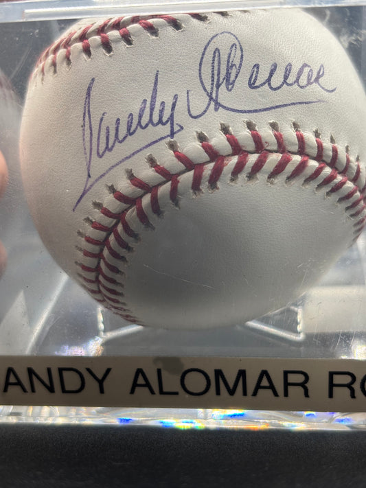 Sandy Alomar Autograph Baseball