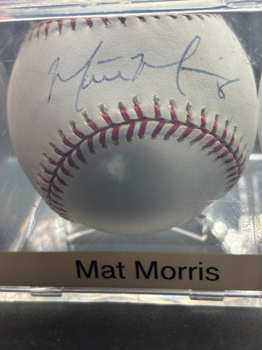 Matt Morris Autograph Baseball