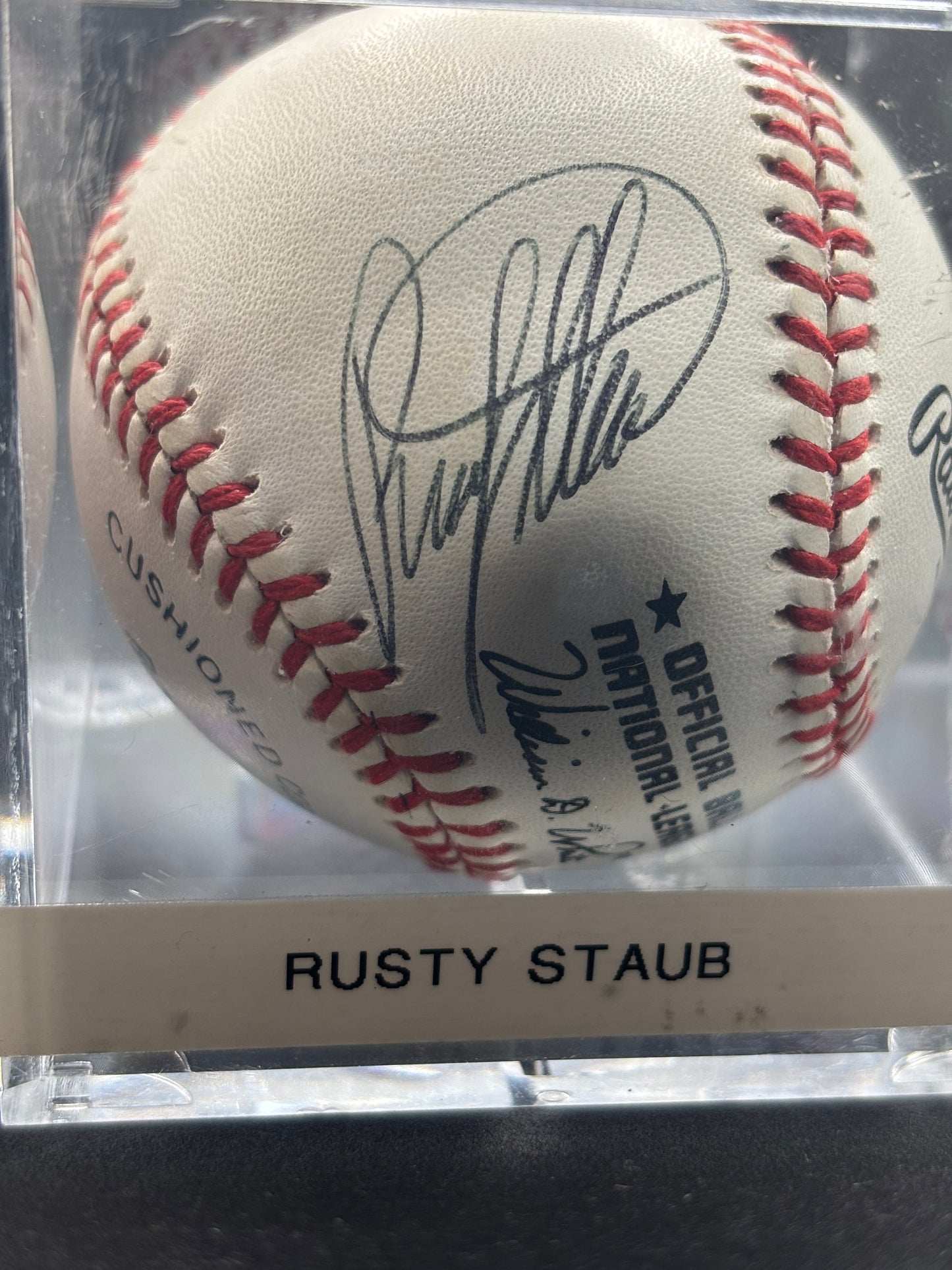 Rusty Staub Autograph Baseball