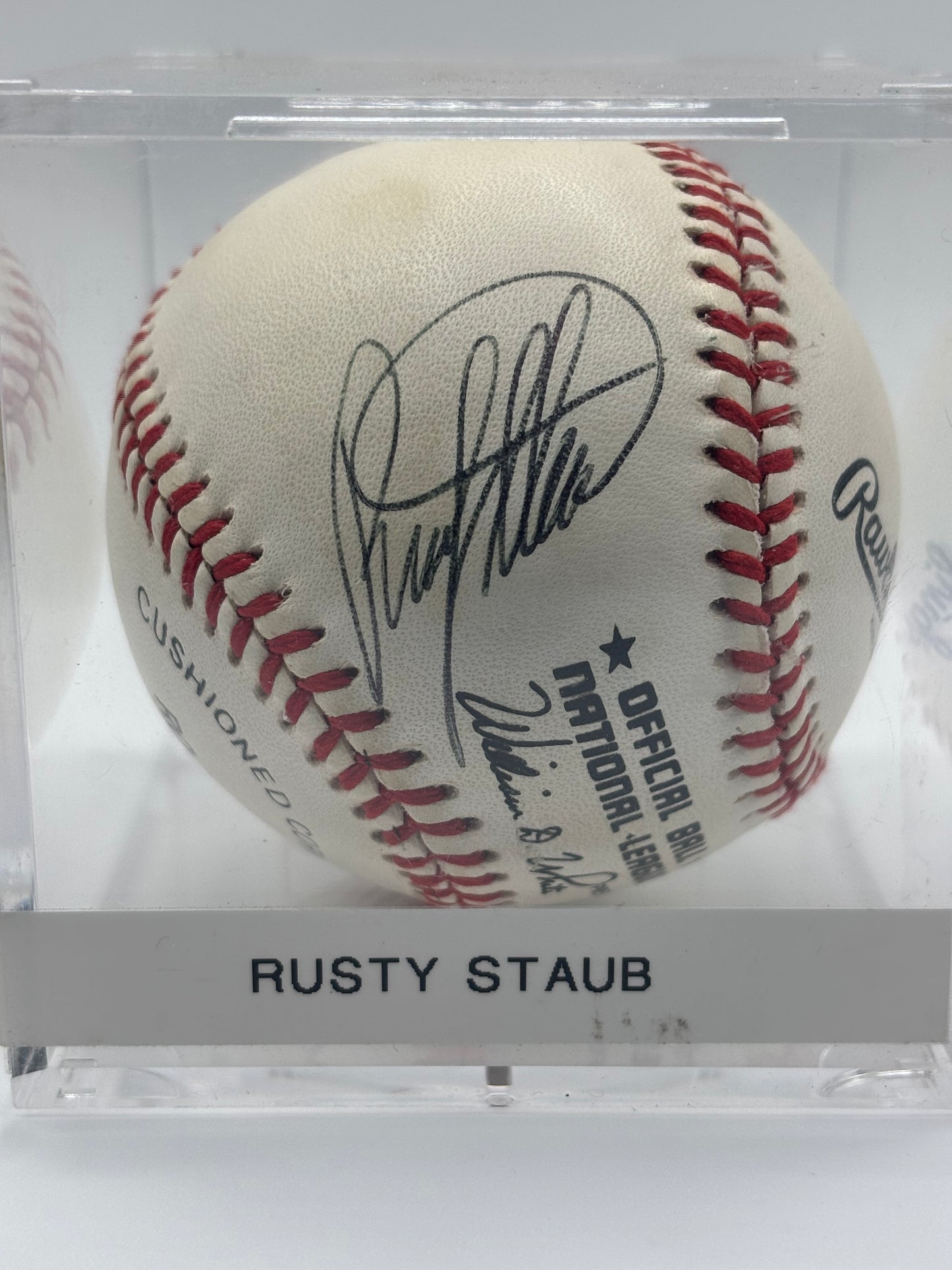Rusty Staub Autograph Baseball
