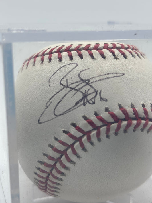 Reggie Sanders Autograph Baseball