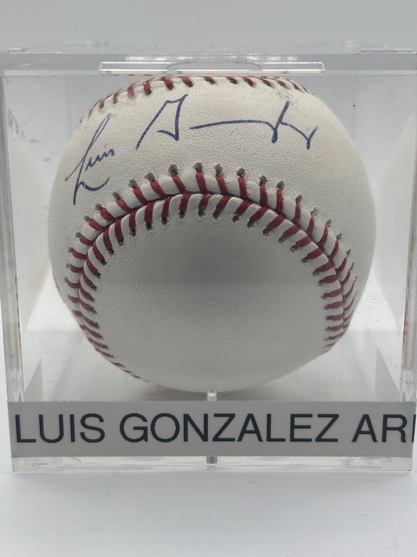 Luis Gonzalez Autograph Baseball