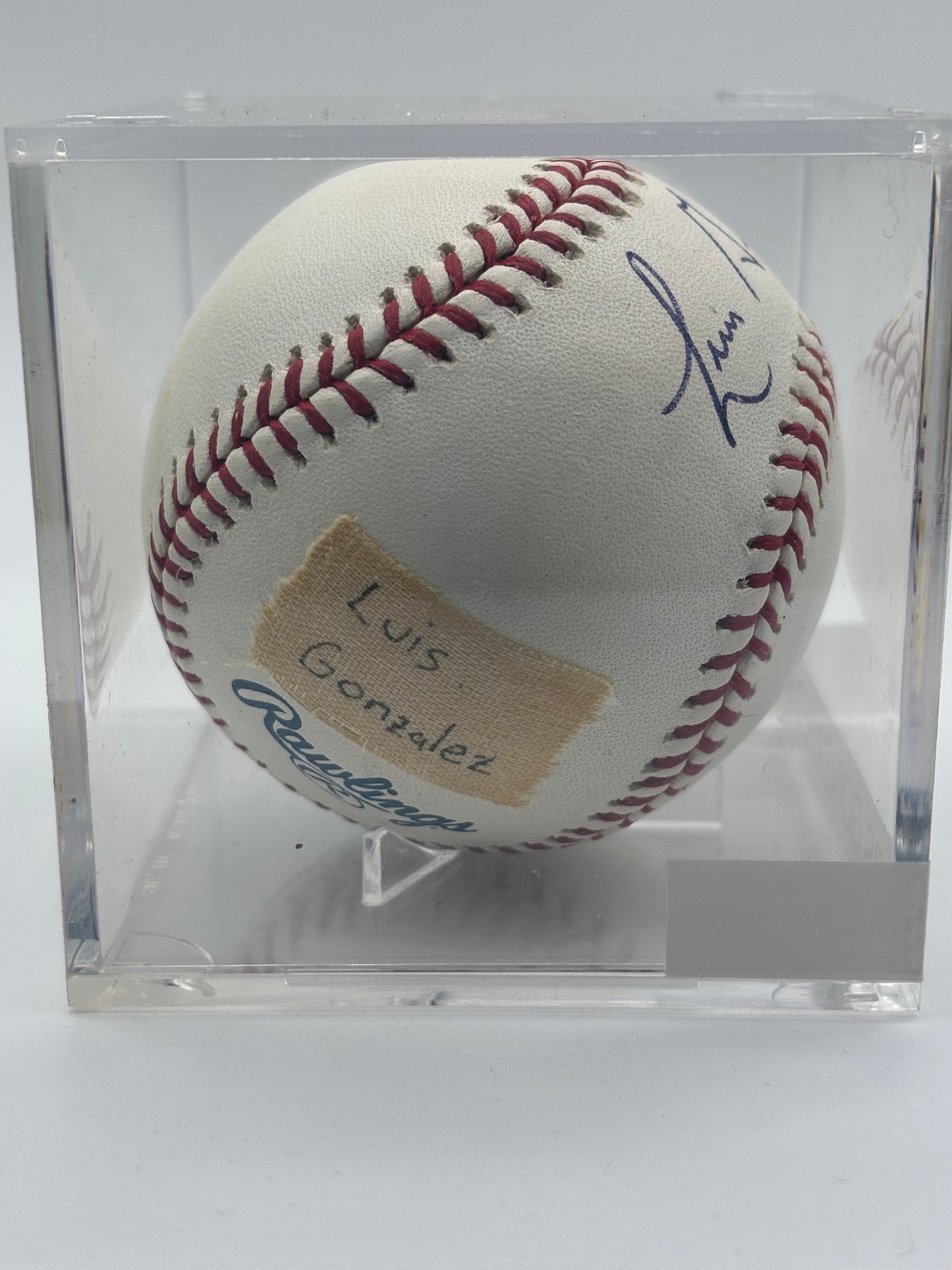 Luis Gonzalez Autograph Baseball